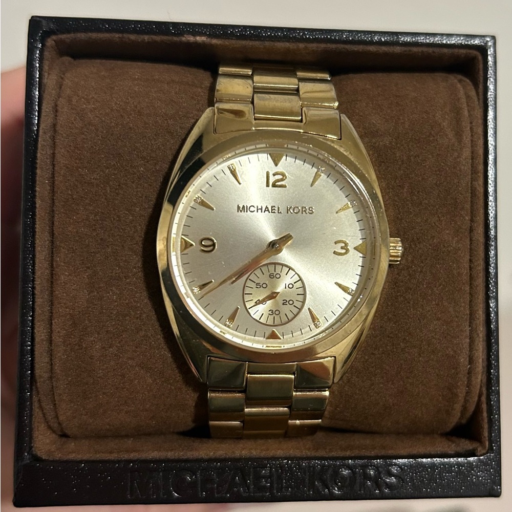 Gold Michael Kors Watch